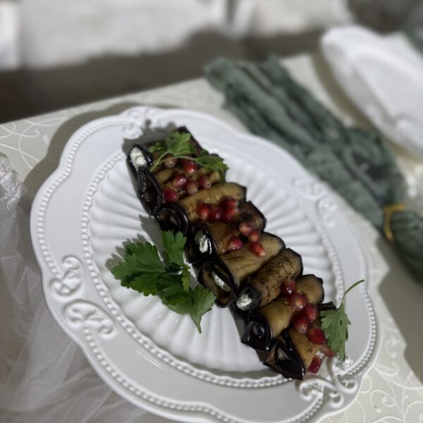 Рулетики  из баклажан 10 шт, 310 гр
